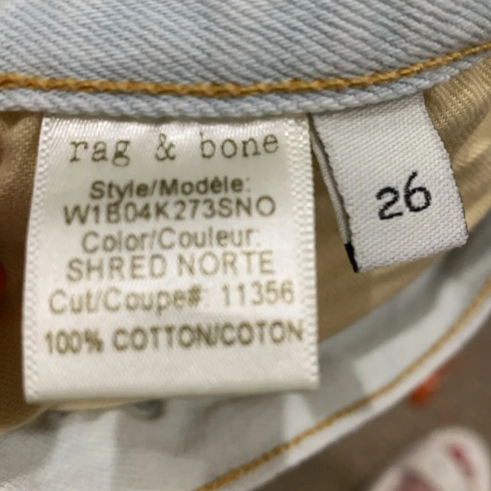 Rag & Bone size 26 jean skirt - Picture 9 of 9